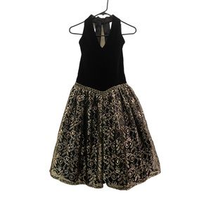 Vintage Scott  mcclintock halter dress size 6